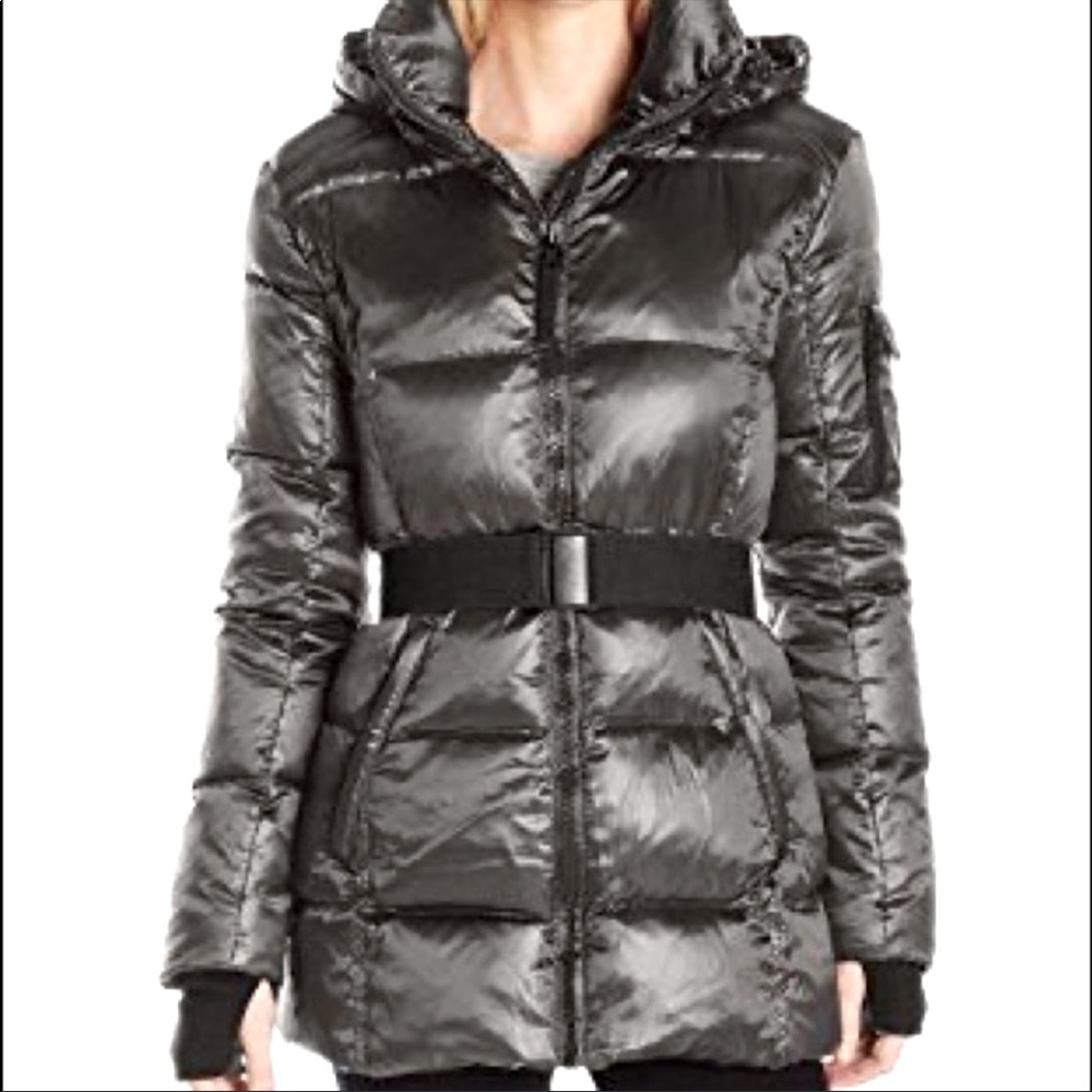 Women’s Sam S13 down puffer jacket in gunmetal